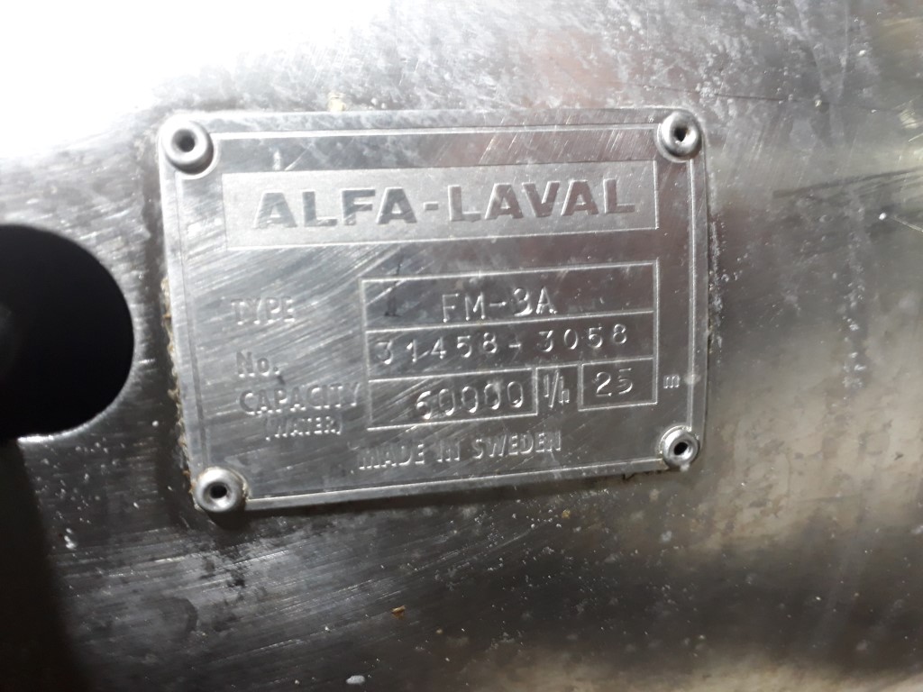 Alfa Laval FM-3A Centrifugal pumps